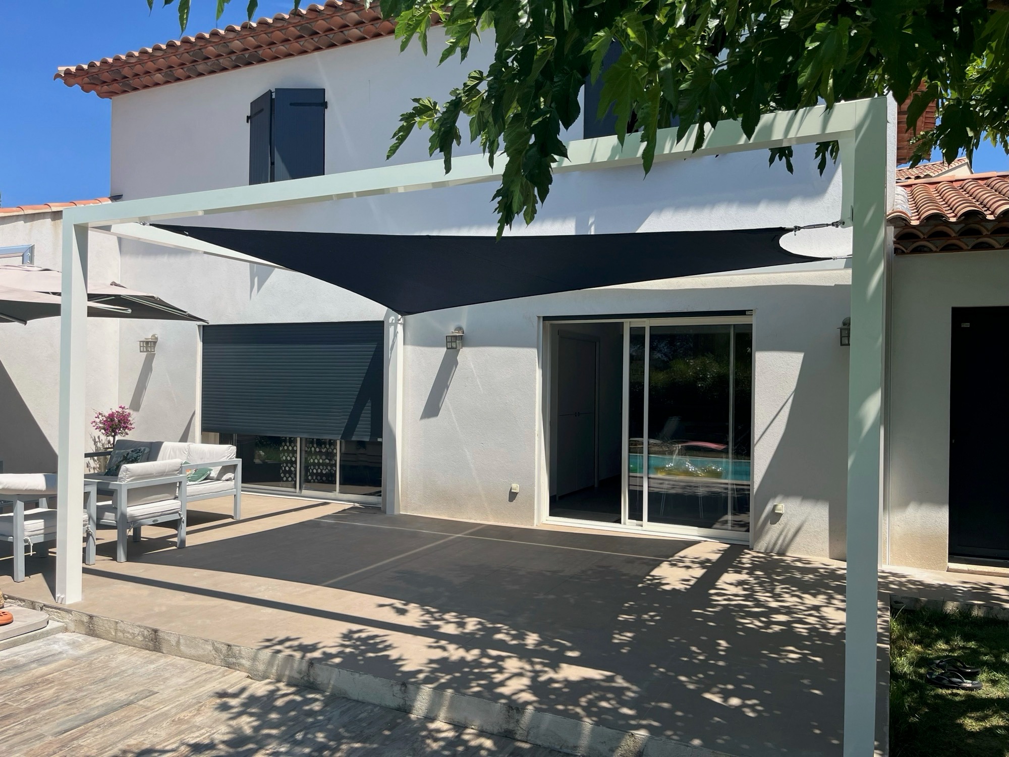 Voiles d'ombrage sur mesure